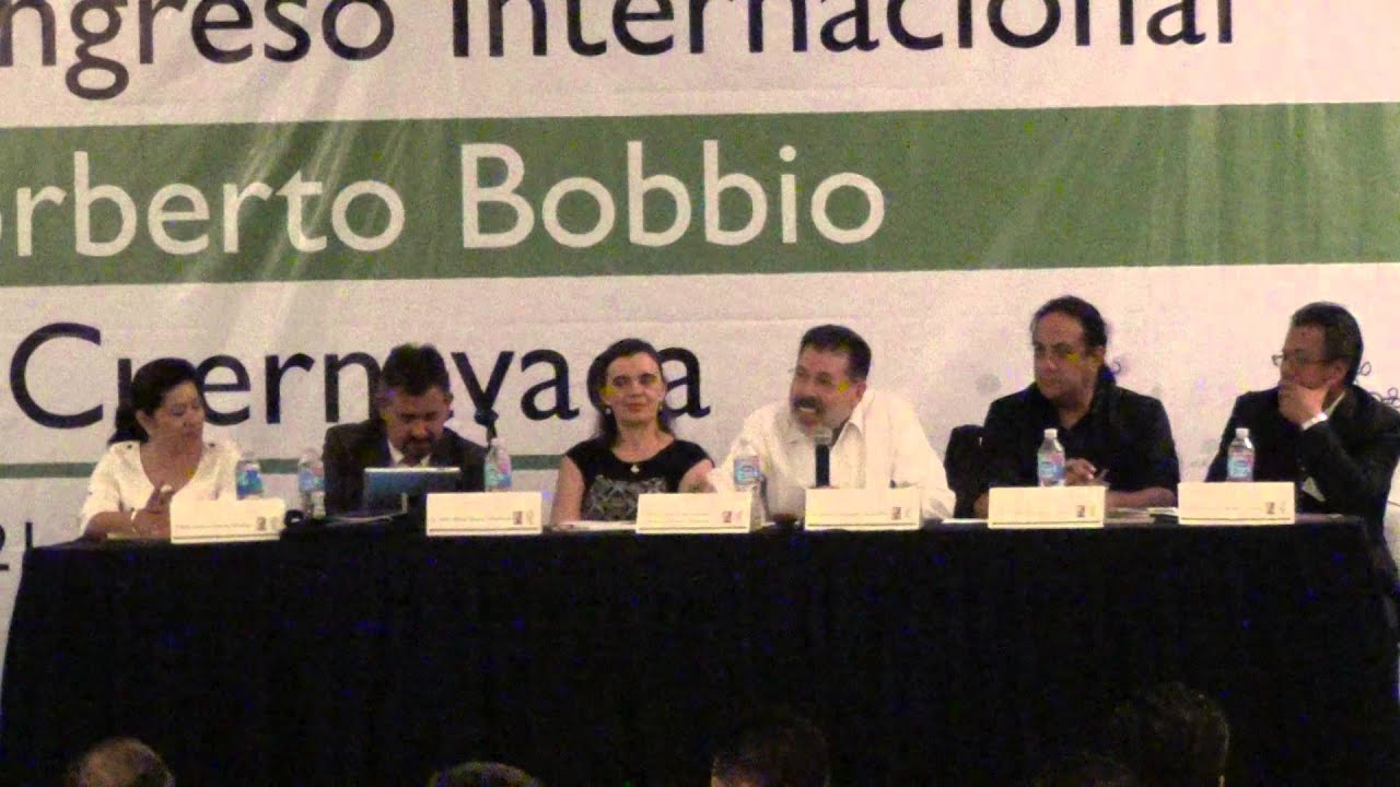 1er Congreso Internacional Norberto Bobbio (Primer d&iacute;a)