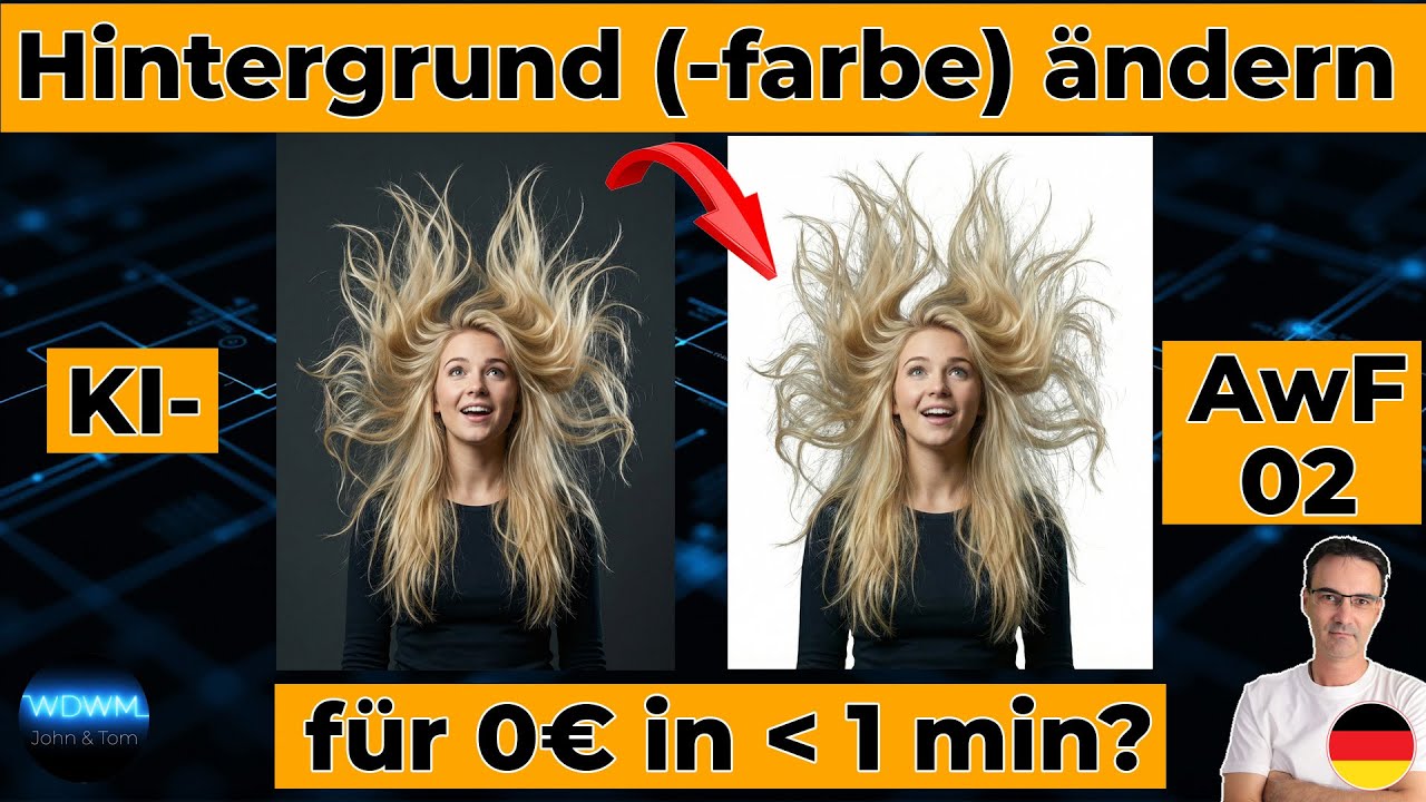 Echte KI-Anwendungsfälle -Teil 02 Hintergrundfarbe ändern - auch ohne Vorwissen