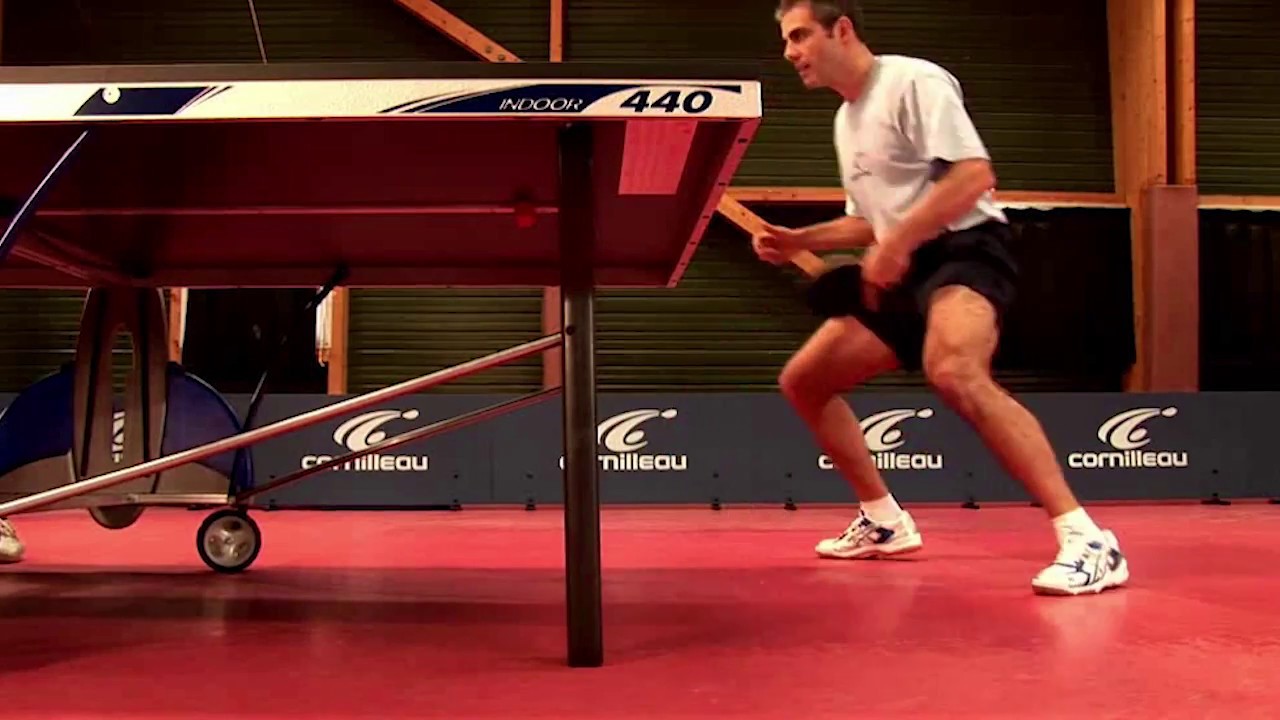 Exercices pour performer au tennis de table : Les déplacements