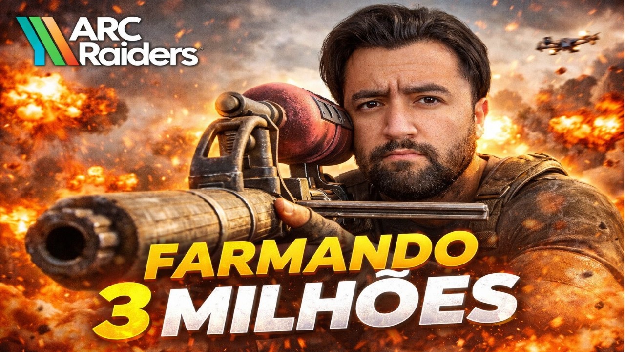 FARMANDO 3 MILHAO🔰ARC RAIDERS AO VIVO🚀RUMO AOS #7k