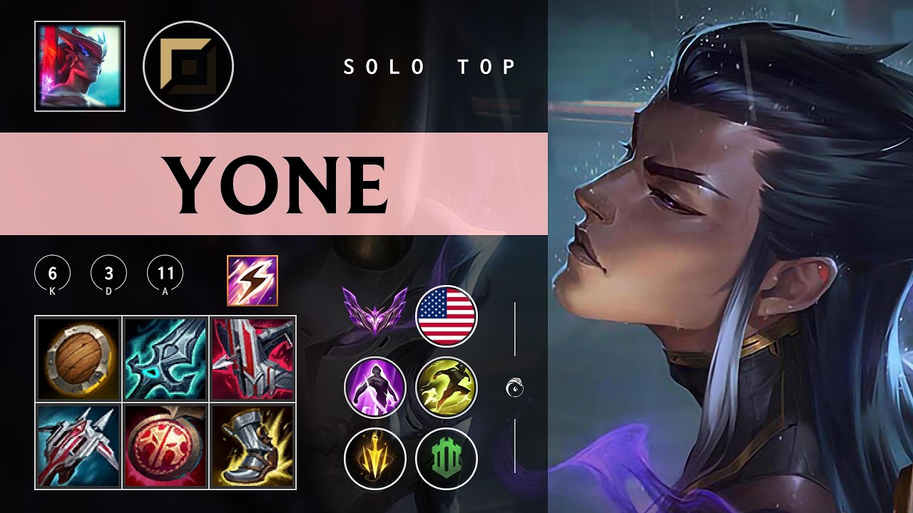 Yone Top vs Udyr - NA Master Patch 26.04