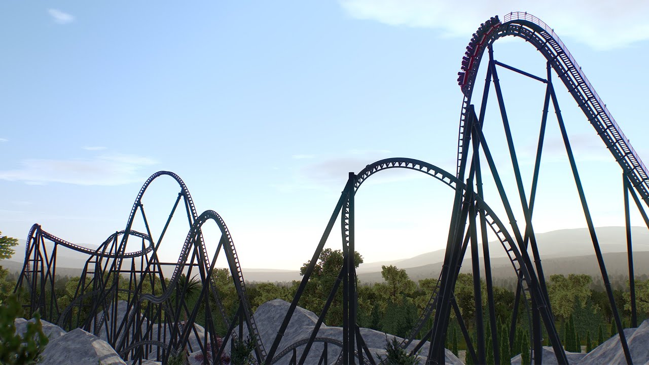 Cannibal - NoLimits 2 (Intamin Mega Coaster)
