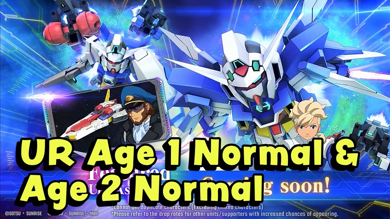Its Aging Time!!! UR Age 1 Normal and Age 2 Normal (SD G Generation Eternal)