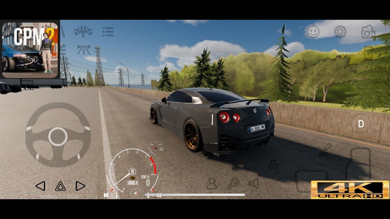 [Nissan GTR] in car parking multiplayer 2 gameplay👌😃