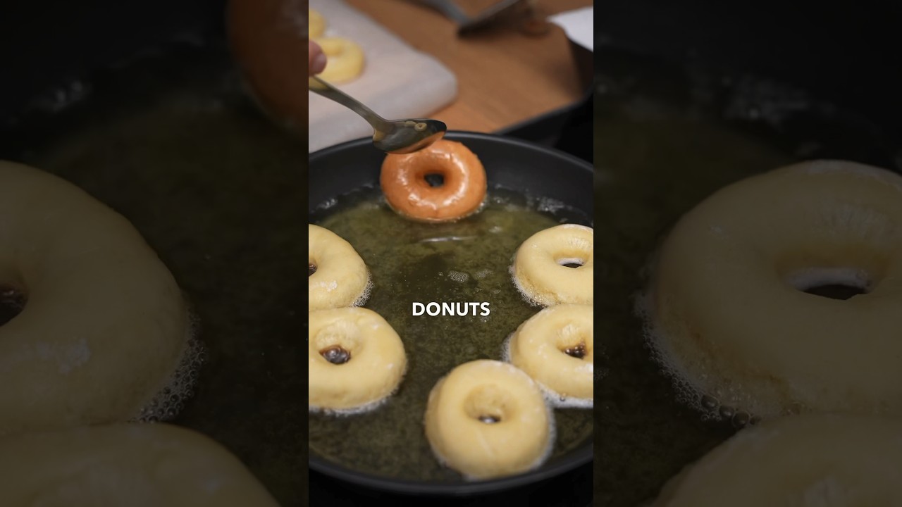 Schon probiert? 🥹😮&zwj;💨🤤 Donuts sind ja meine heimliche Liebe 🍩🍩💥 Rezept am Blog!
