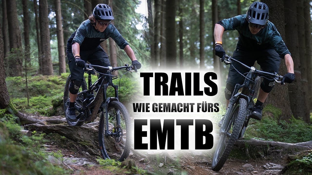 E MTB PARADIES in Deutschland? Schwarze E MTB TOUR im Trailcenter Rabenberg!