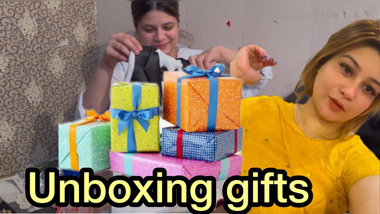 MashaAllah gift Unboxing to Ghodbharaai| #mehrokhanfamily 