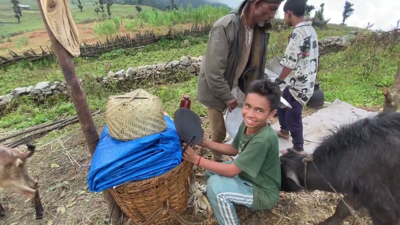 Nepal best Himalayan traditional village lifestyle Dally  Nepali village lifestyle 