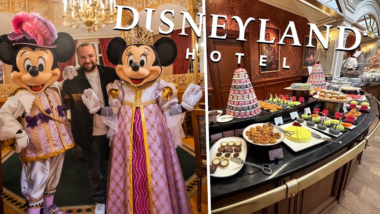 DÉCOUVERTE DU NOUVEAU RESTAURANT, ROYAL BANQUET au DISNEYLAND HÔTEL