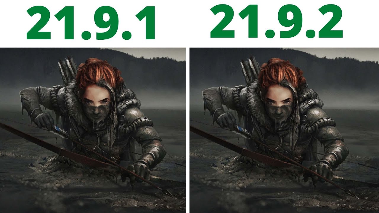 AMD 21.9.1 VS 21.9.2 Tested 6 Games High Settings 1080p RX570 Ryzen 5 3600
