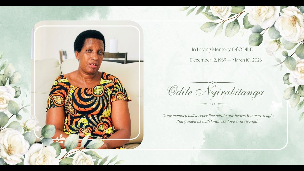 In Loving Momory of ODILE NYIRABITANGA || Arizona, Phoenix (December 12, 1969 - March 10, 2026)