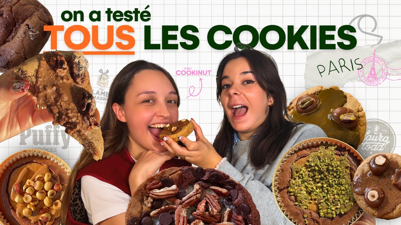 ON TEST TOUS LES COOKIES DE PARIS (ou presque) 🍪🍪  ft  @Cookinut