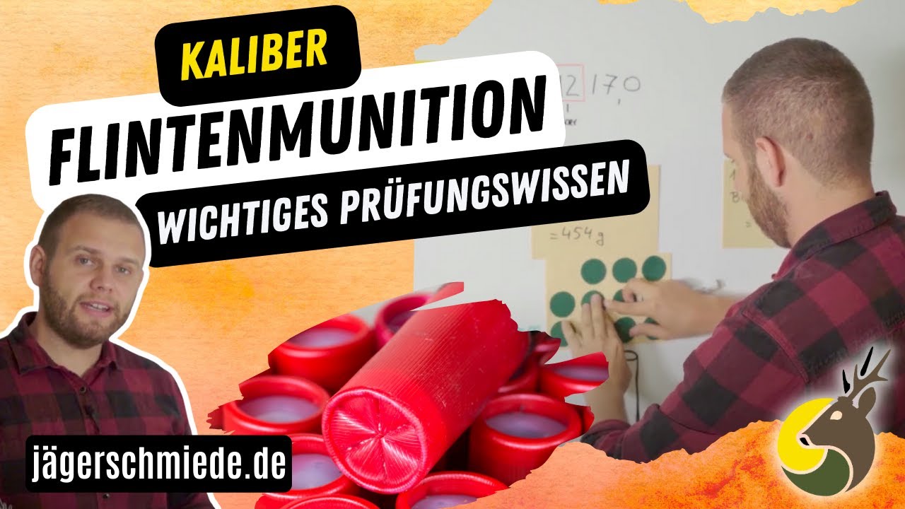 Wissen für deine Jagdprüfung: Flintenmunition  - Kaliber!