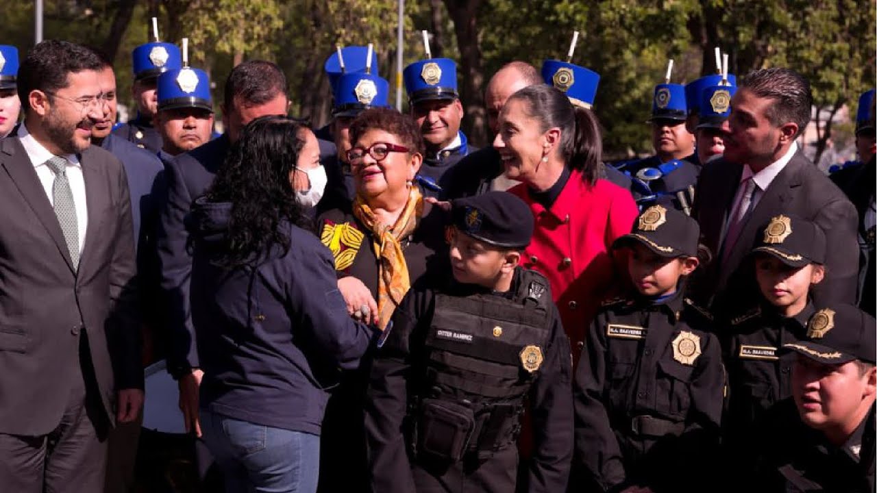 Ceremonia de reconocimiento a la Policía de la Ciudad de México y Desfile Conmemorativo.