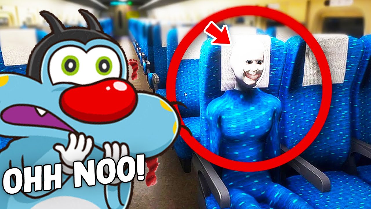 😂Oggy Found Haunted train that never stops!! | Shinkansen 0 HORROR GAMEPLAY