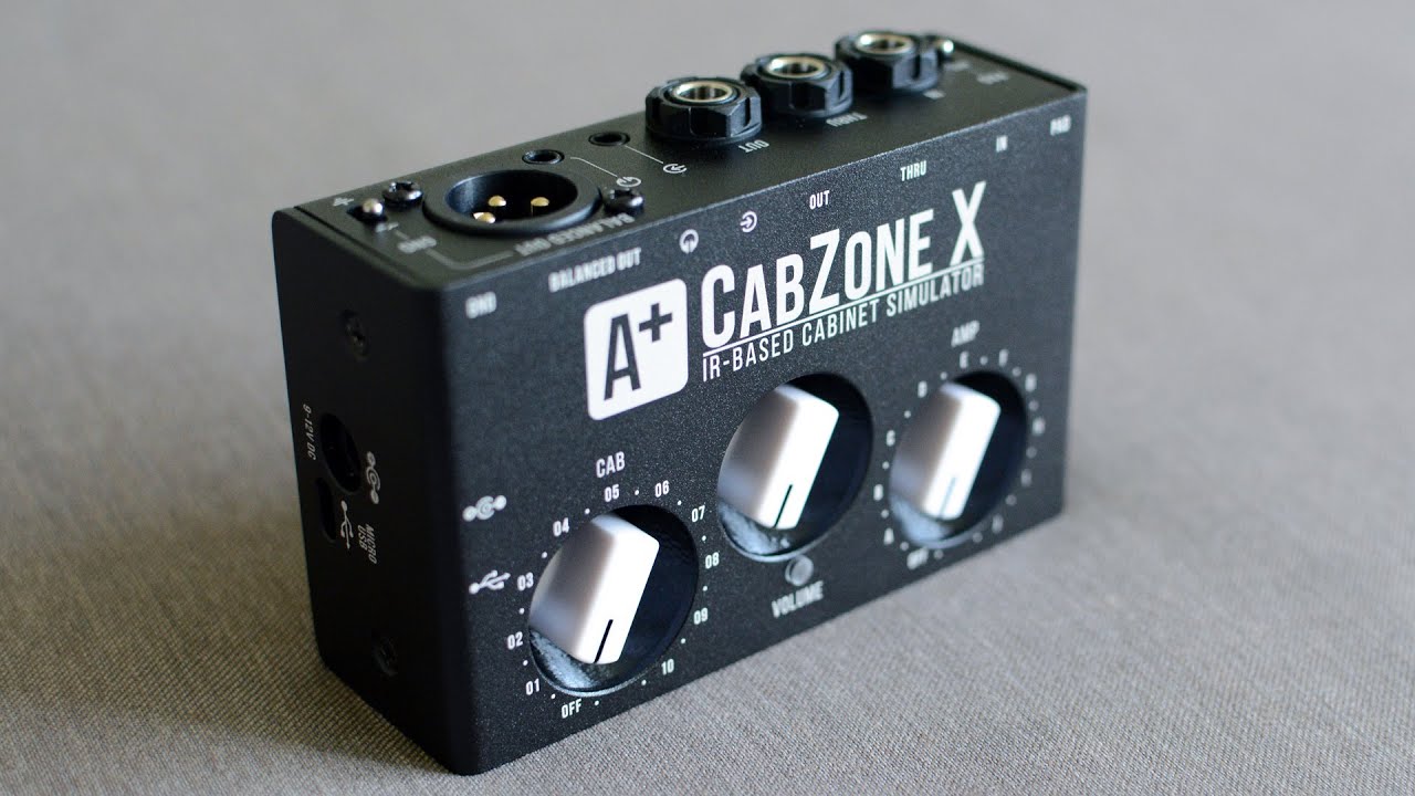 A+ CabZone X by Shift Line — IR CabSim (Импульсный эмулятор кабинета)