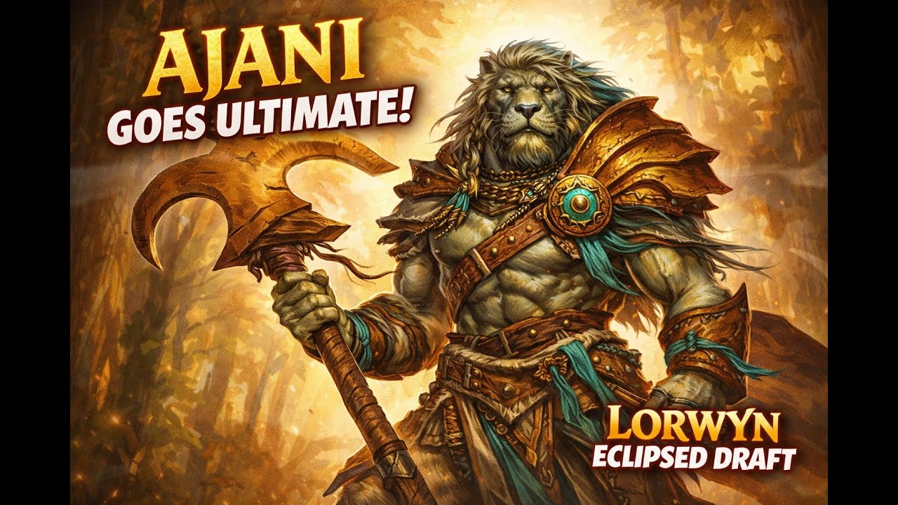 Ajani Goes Ultimate! MTG Arena Lorwyn Draft!