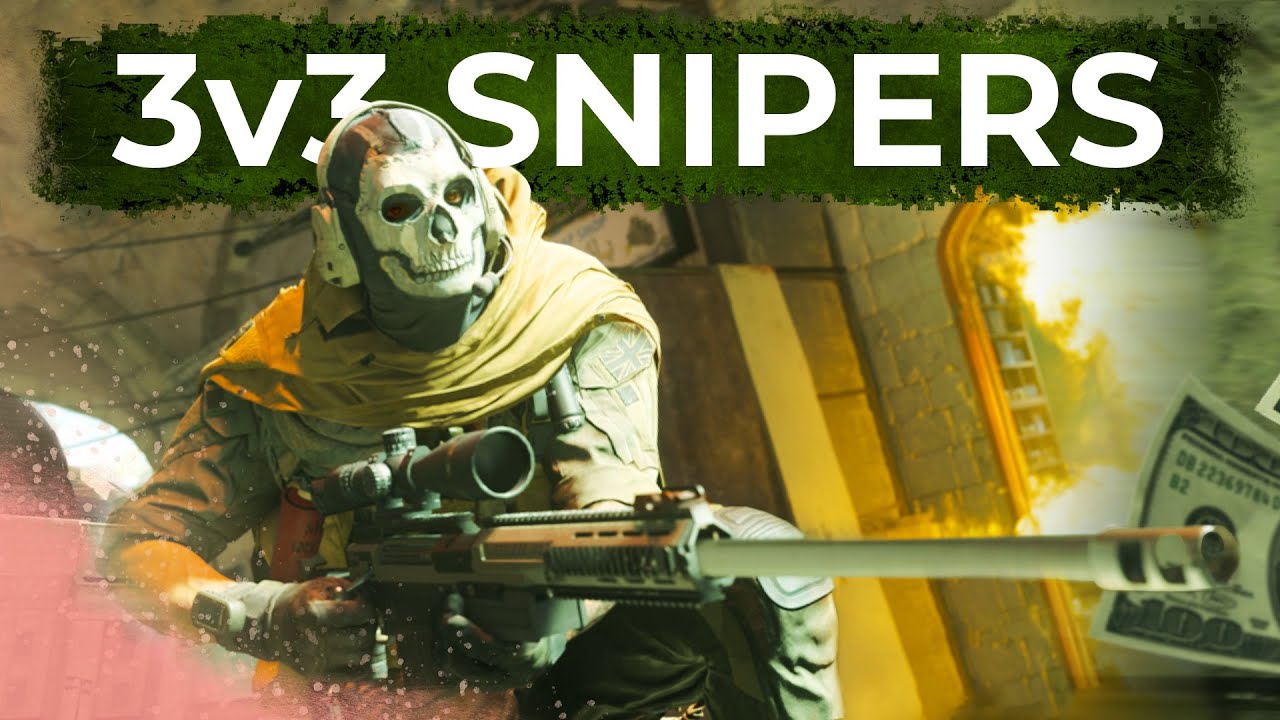 ► 3v3 SNIPER mode in MODERN WARFARE