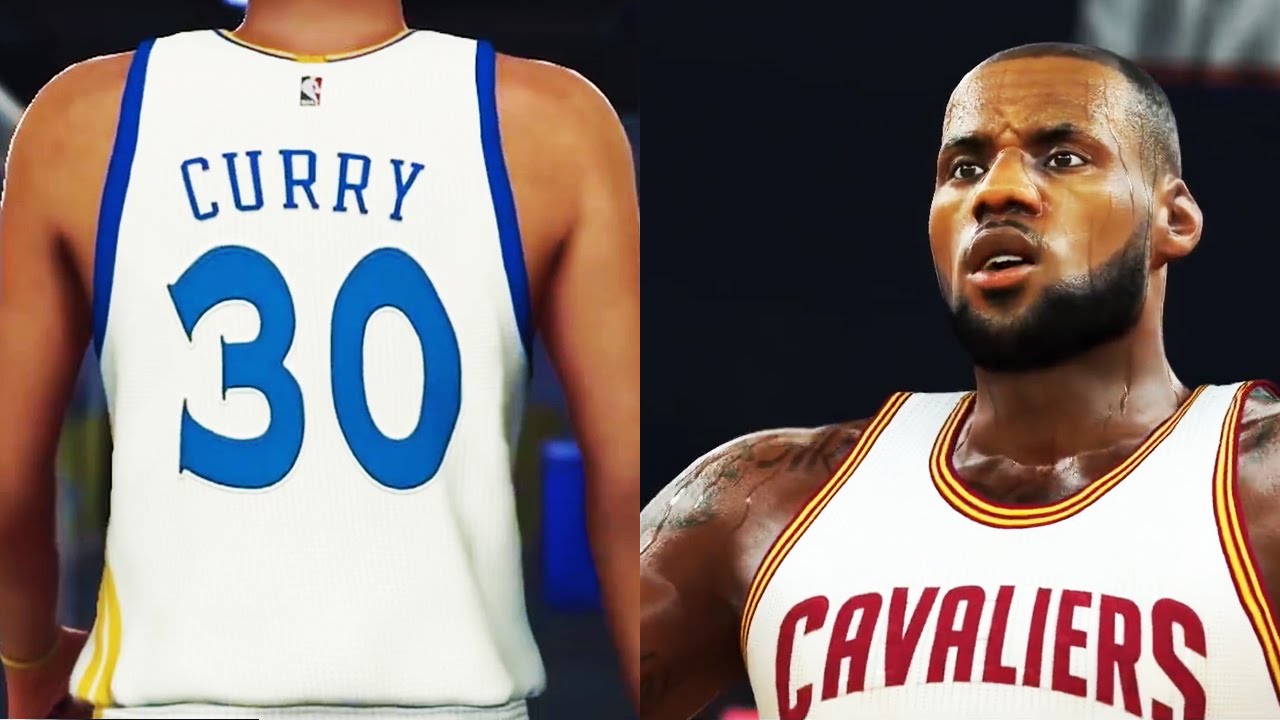 NBA 2K17 Gameplay - Stephen Curry vs. LeBron!! Golden State Warriors vs. Cleveland Cavaliers!! (PS4)