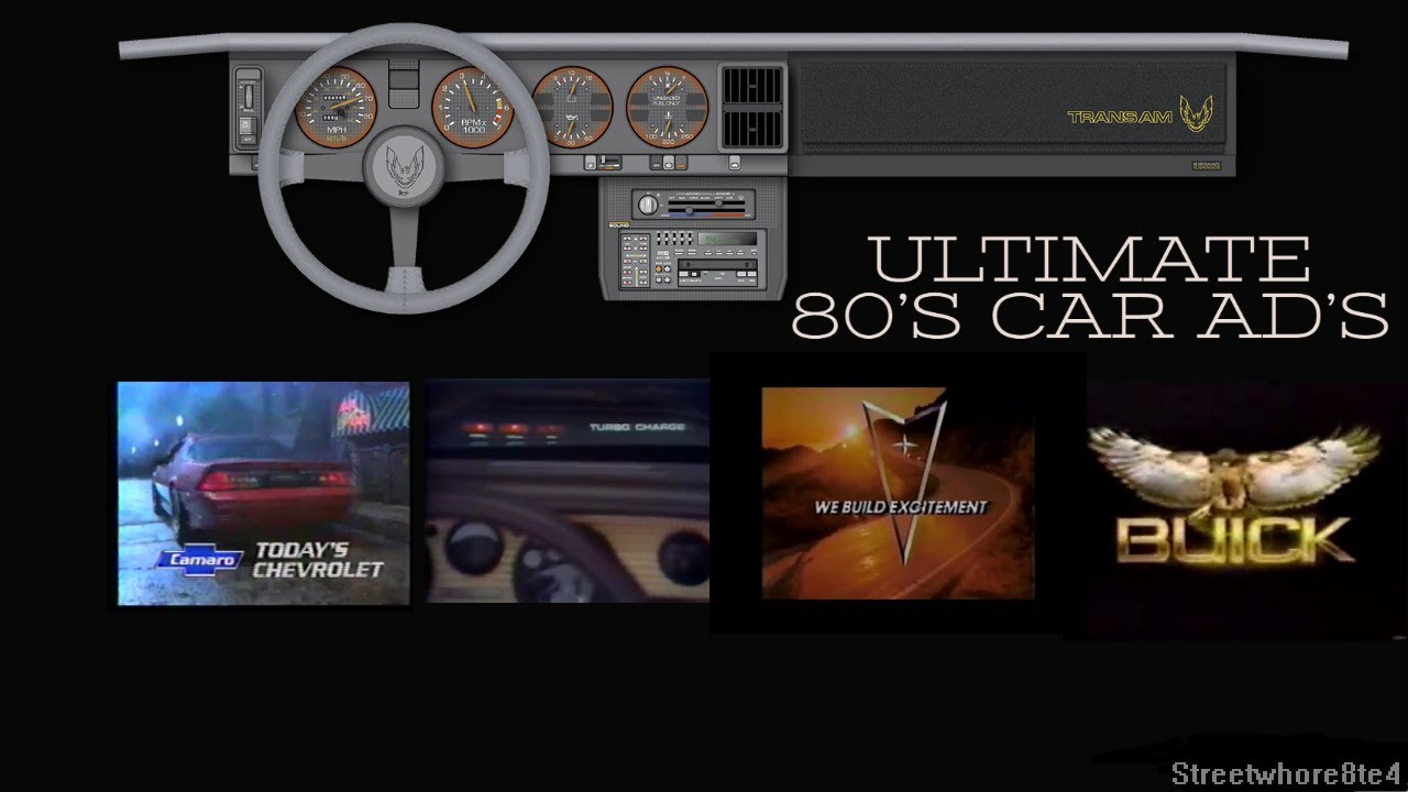 RETRO 80'S CAR COMMERCIALS