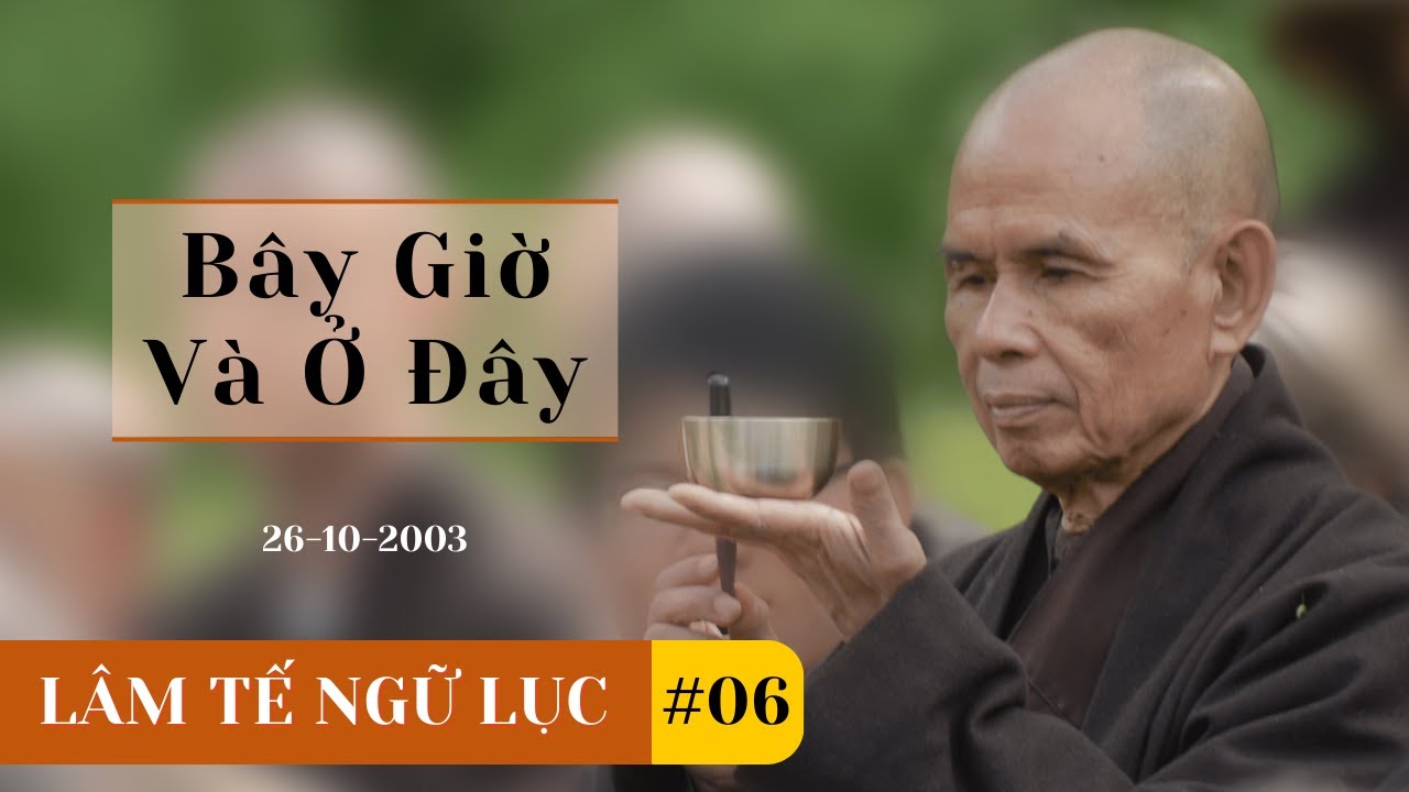 Bây Giờ Và Ở Đây [Lâm Tế Ngữ Lục 06] | TS Thích Nhất Hạnh(26-10-2003, Xóm Hạ, Làng Mai)