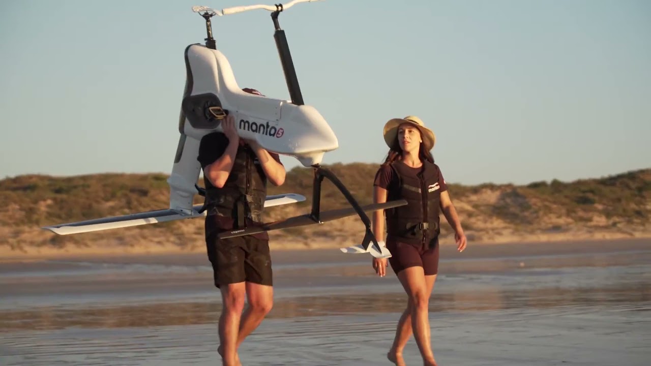Broome, Western Australia  - Manta5 Hydrofoil Bikes