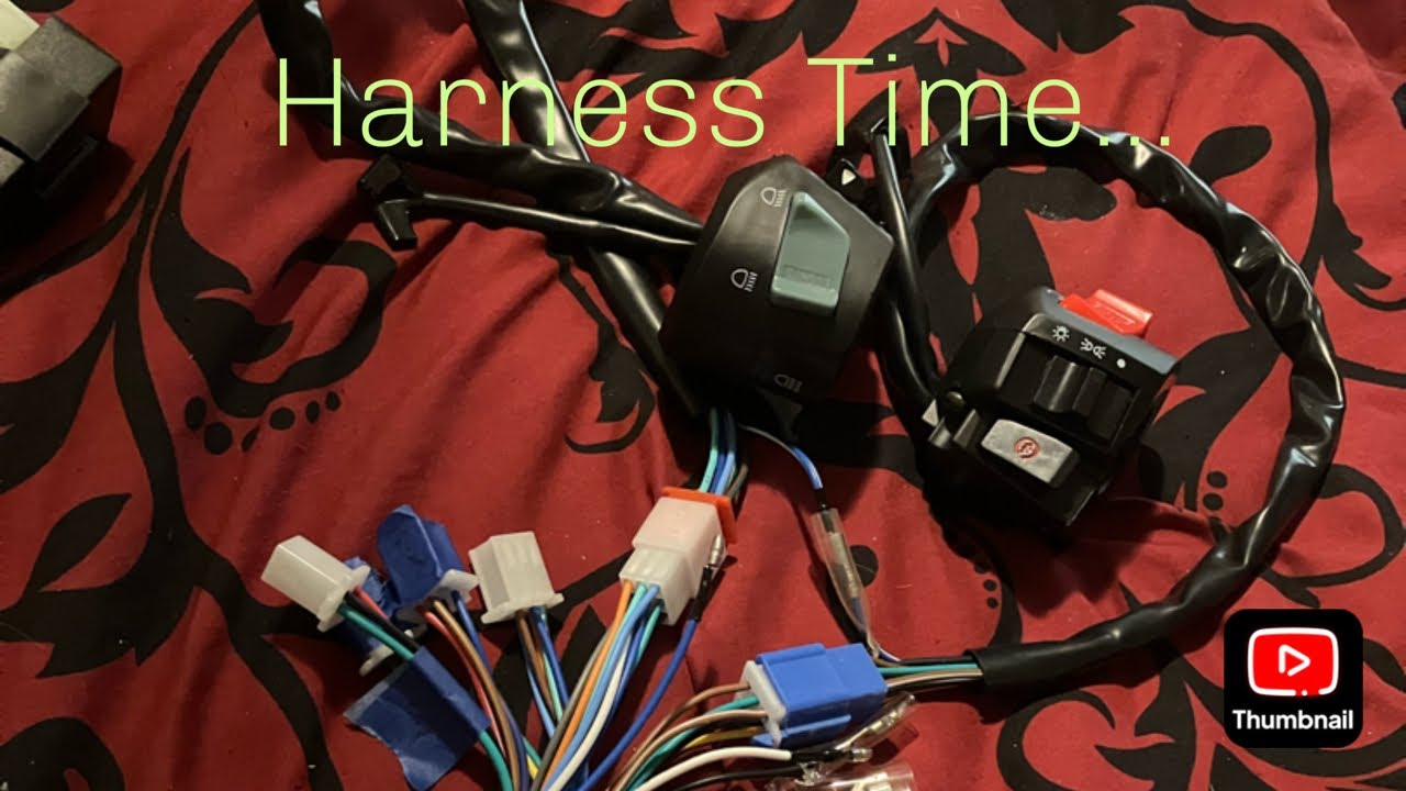 New build wiring harness and components for CG250 (Hawk) engine swap onto CB/CL125 frame.