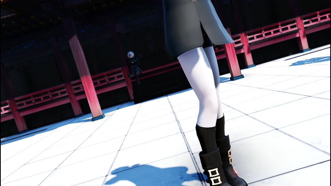 【MMD】桃源恋歌【Nier : Automata (9S)】