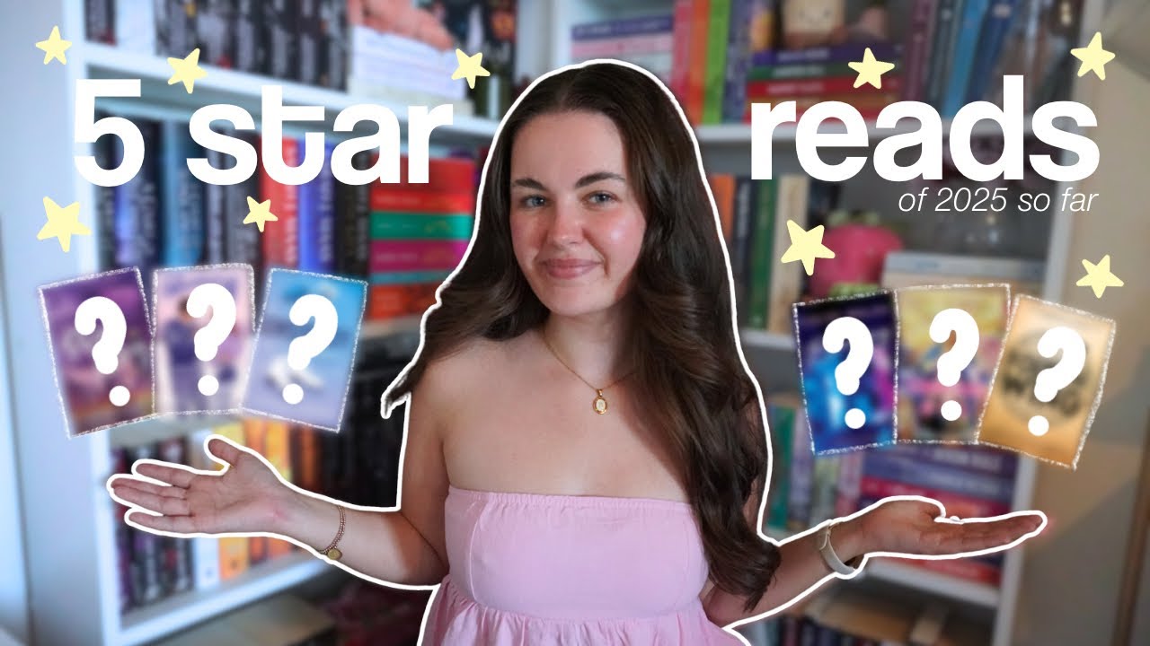 every book i’ve rated a 5⭐️ in 2025 (so far) + my honourable 4⭐️ mentions