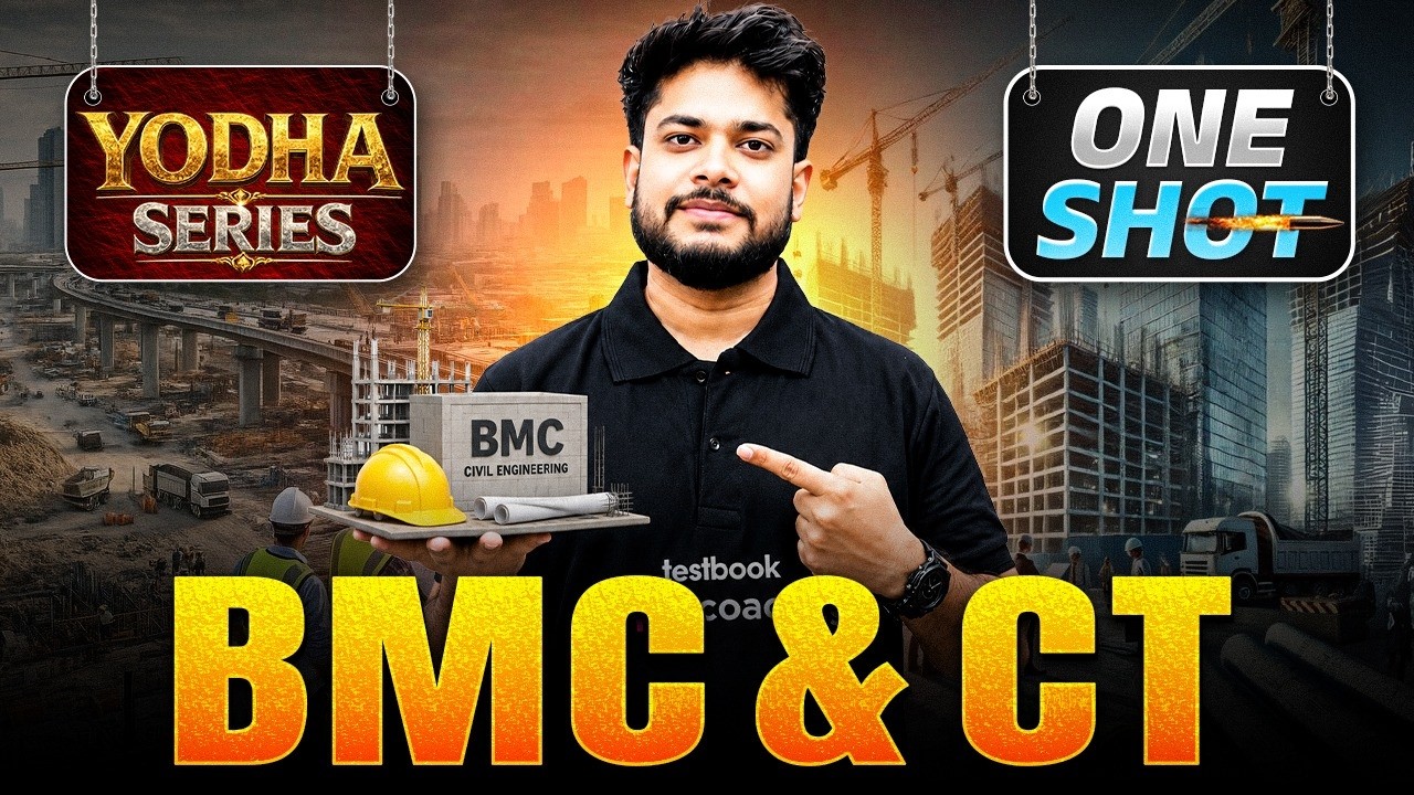 BMC & CT for Civil Engineering | BMC & CT for AE & JE Exams | BMC & CT One Shot by Devesh Sir
