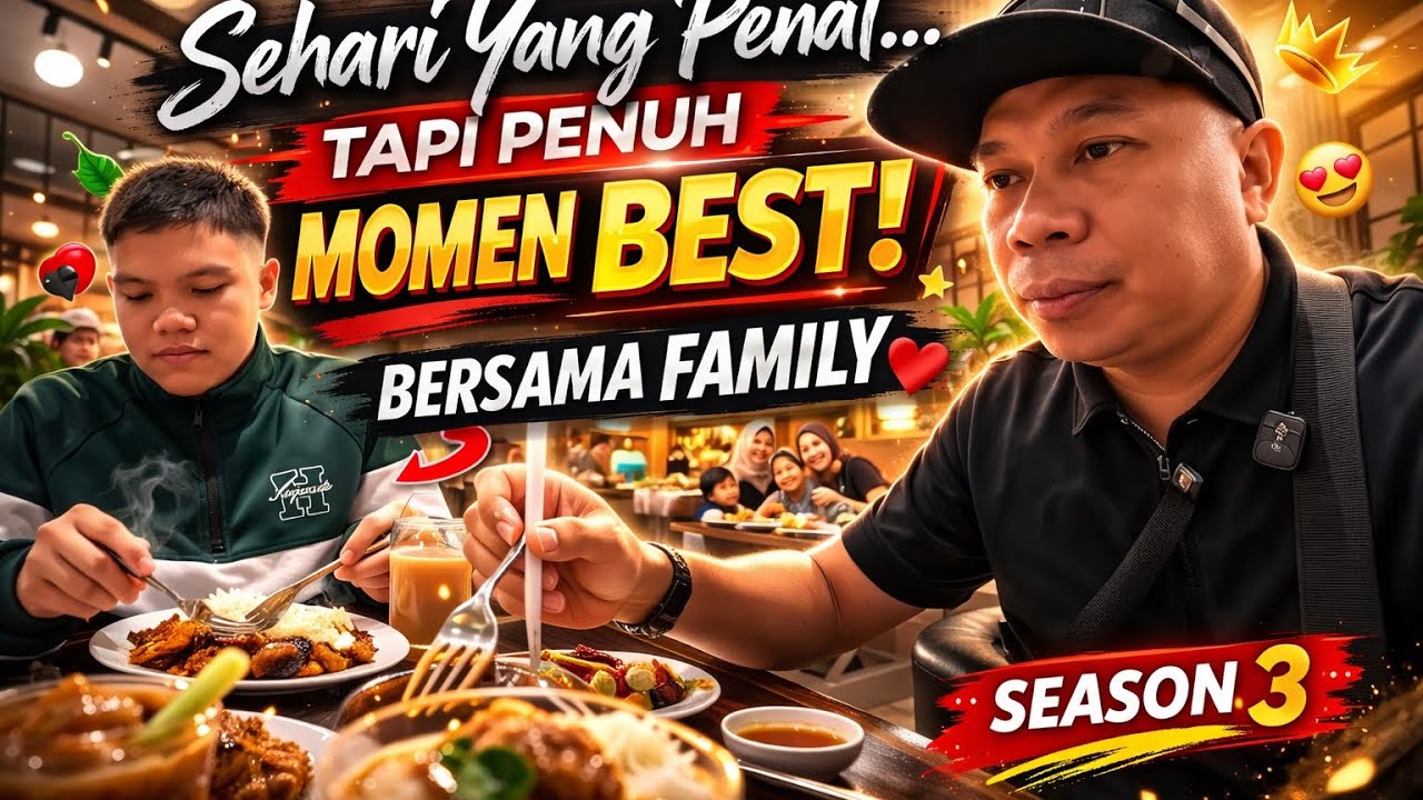 Sehari Yang Penat “Tapi Moment Best Bersama Family” (Vlog510) S3