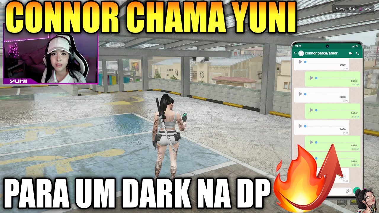 CONNOR CHAMA YUNI PARA UM DARK NA DP