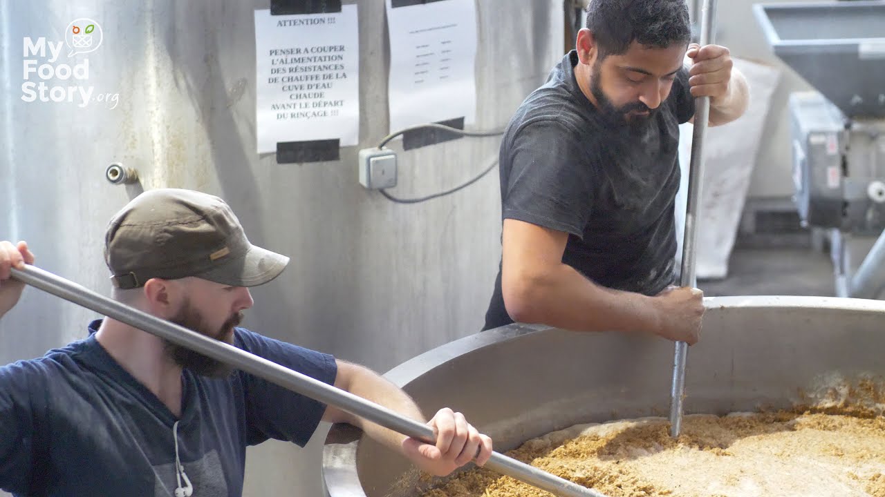 Brasserie de la Plaine - Etape n°1 de la fabrication de la bière : l'Empâtage