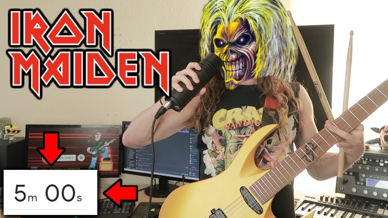 Создание песни IRON MAIDEN за 5 минут (скоростное прохождение)