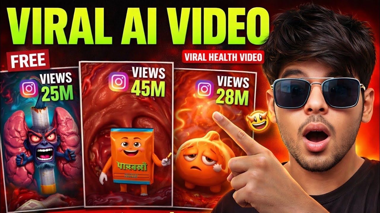 AI talking Reels kaise banaye?🤔| Free AI video kaise banaye 🔥 trending AI video kaise banaye|Devansh