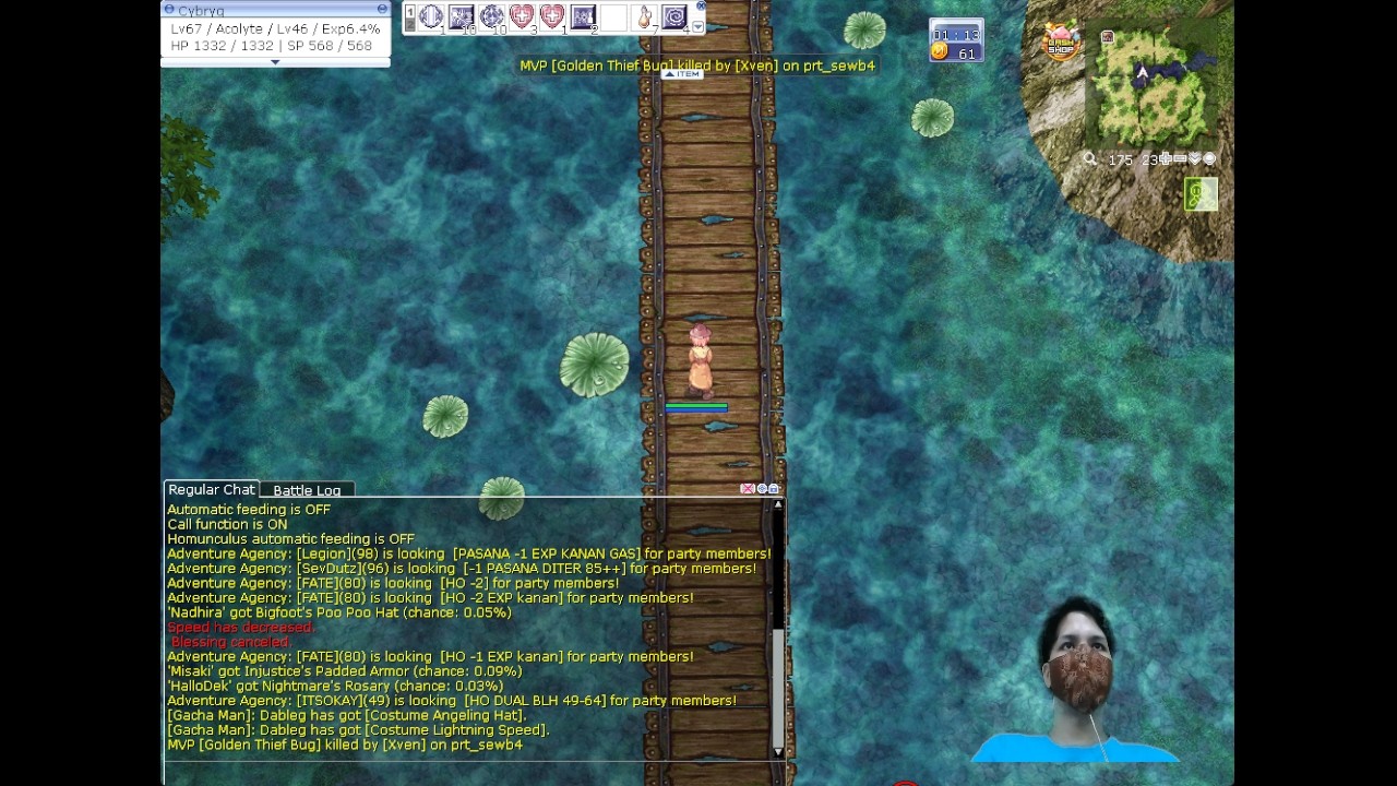 ERO REVO CLASSIC R DAY 3 - #1 Petualangan Acolyte Battle - RAGNAROK ONLINE