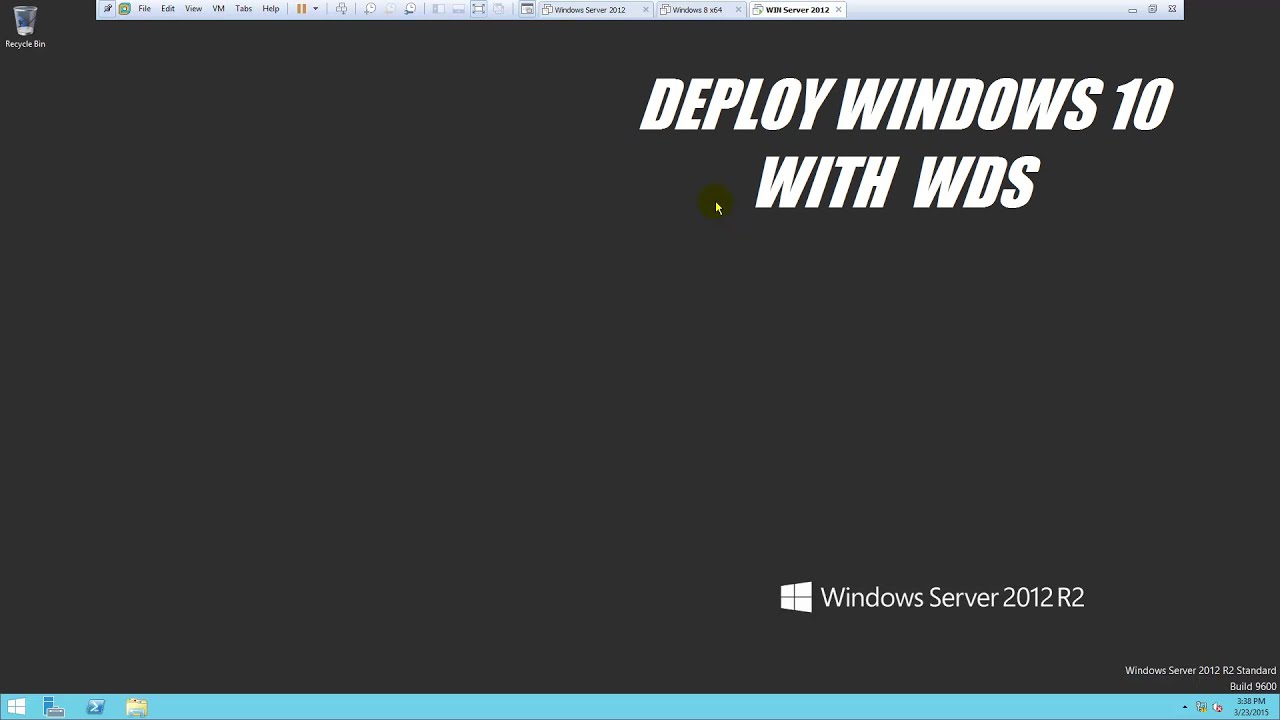 Deploy Windows 10 With WDS