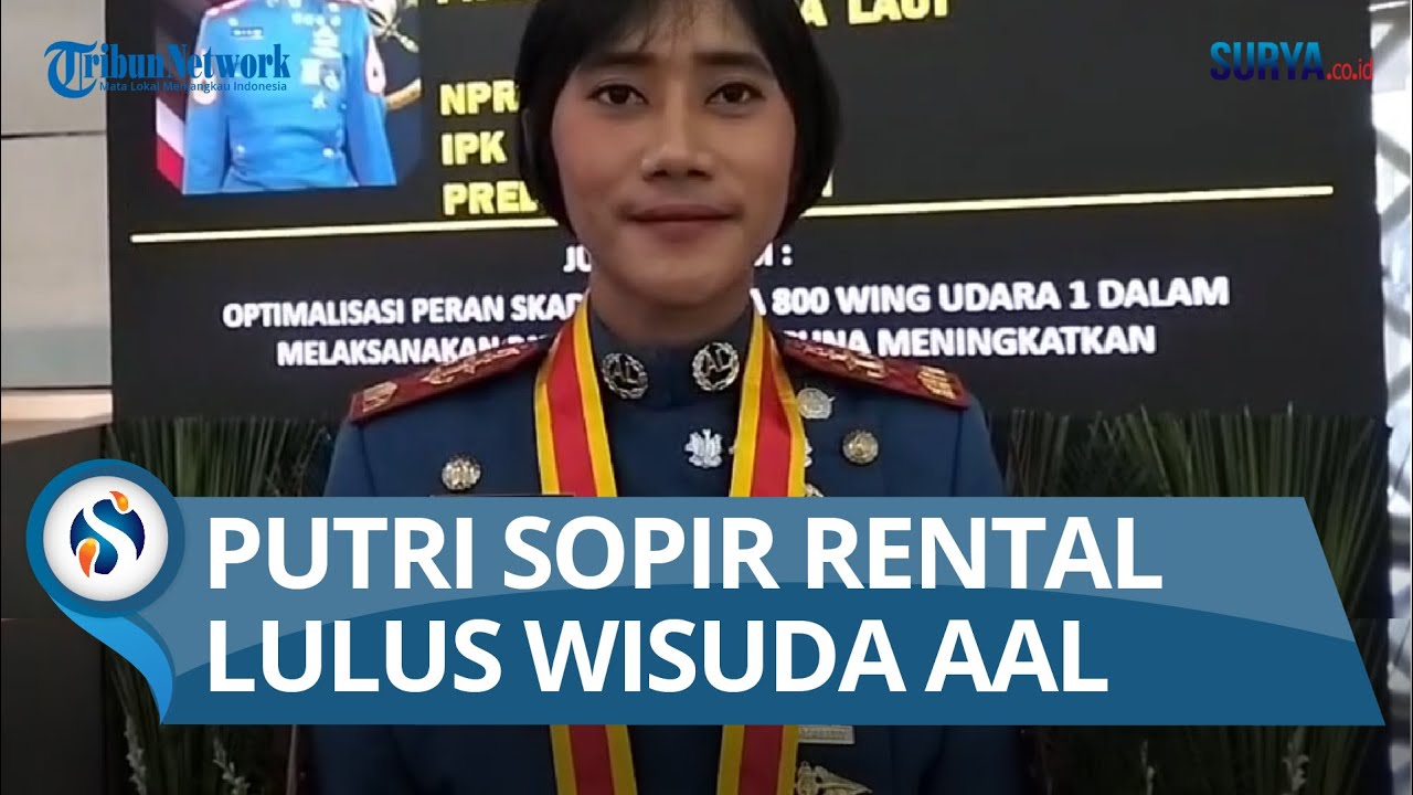 Perjuangan Gigih Berbuah Manis , Gigih Novita Salamun, Putri Sopir Rental Lulus Wisuda AAL