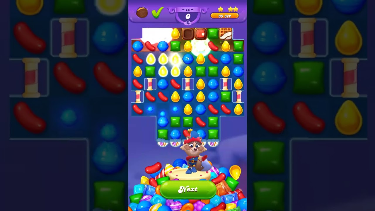Week 2 Day 7 Level 14   Holiday Calendar Candy Crush Friends Saga