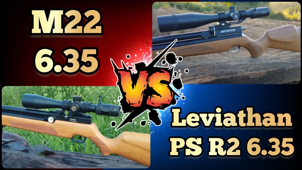 M22 vs Leviathan - Qual Carabina PCP é a melhor?