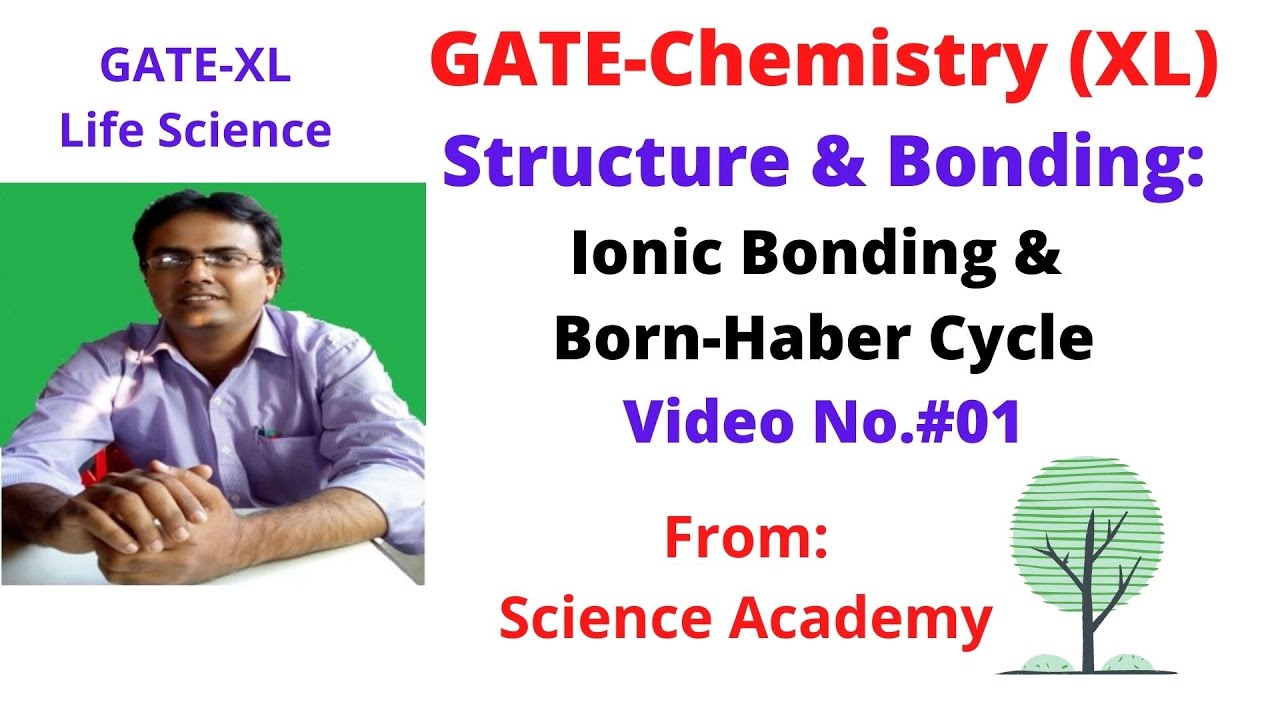 GATE-Chemistry-XL: Structure and Periodicity: Ionic Bond & Born Haber Cycle: Video No.#01