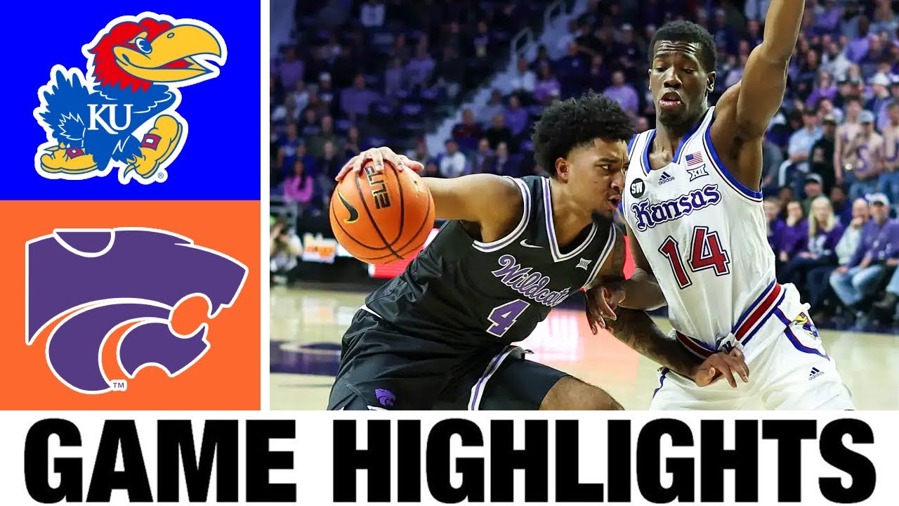 #19 Kansas vs Kansas State Highlights | Men's Basketball | College Basketball 2025