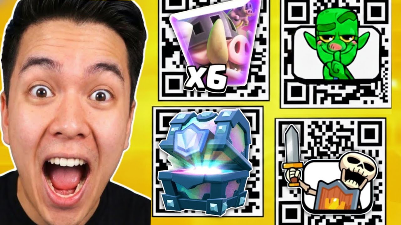 FREE NEW Emote Clash Royale QR Code 2026 🤩 Working QR Code | Clash Royale Emote Qr Code Update