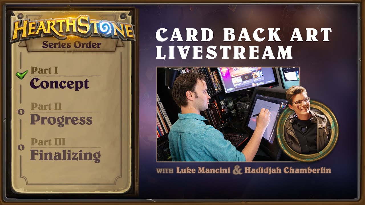 Card Back Art Livestream | Part 1: Concept