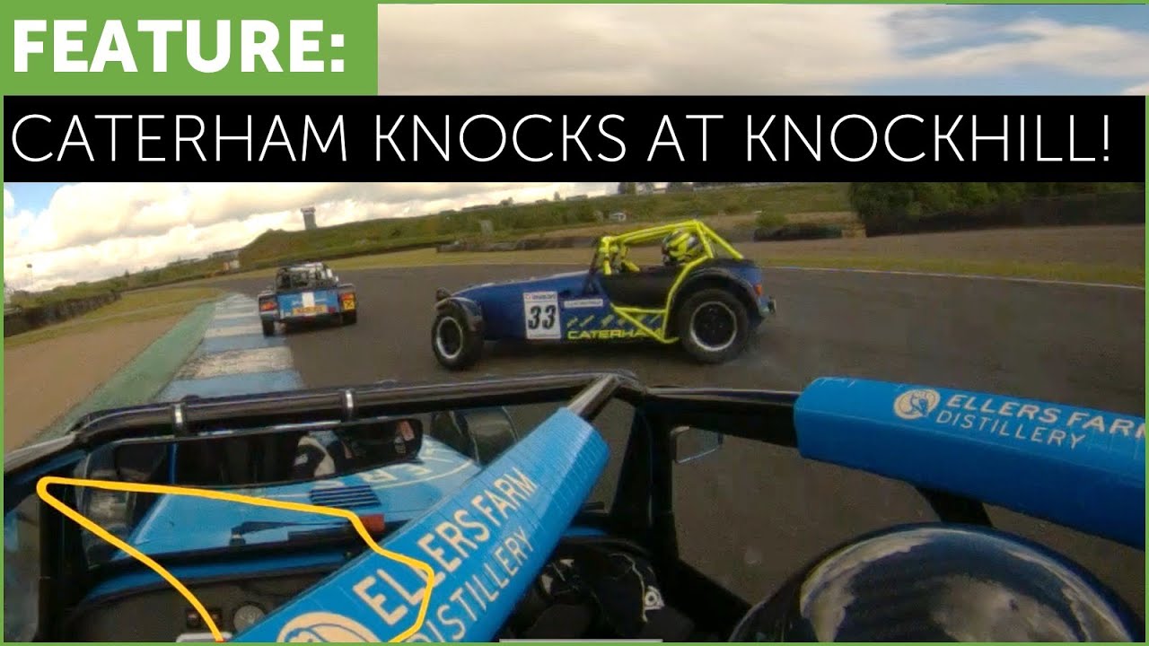 HUGE CRASH AT KNOCKHILL! Caterham Academy Championship 2021