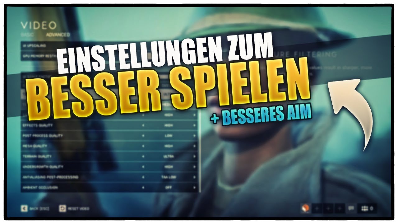 Die RICHTIGEN EINSTELLUNGEN für BESSERES AIM ! [Tipps & Tricks] | Battlefield 5 (PC)