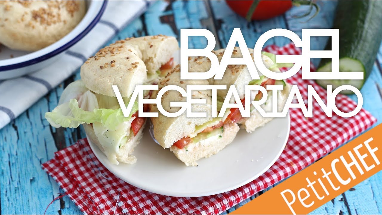 Bagel vegetariano | Petitchef