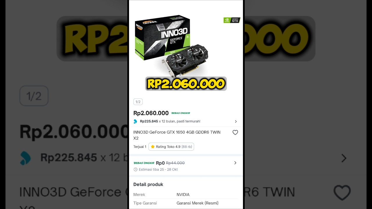 Rakit PC 5 Juta fokus buat gaming
