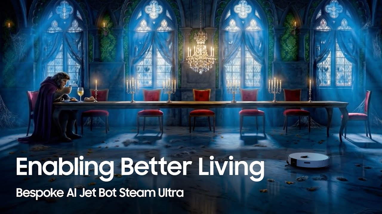 Beauty and the Beast (Bespoke AI Jet Bot Steam Ultra)｜Bespoke AI Fairy tale｜Samsung