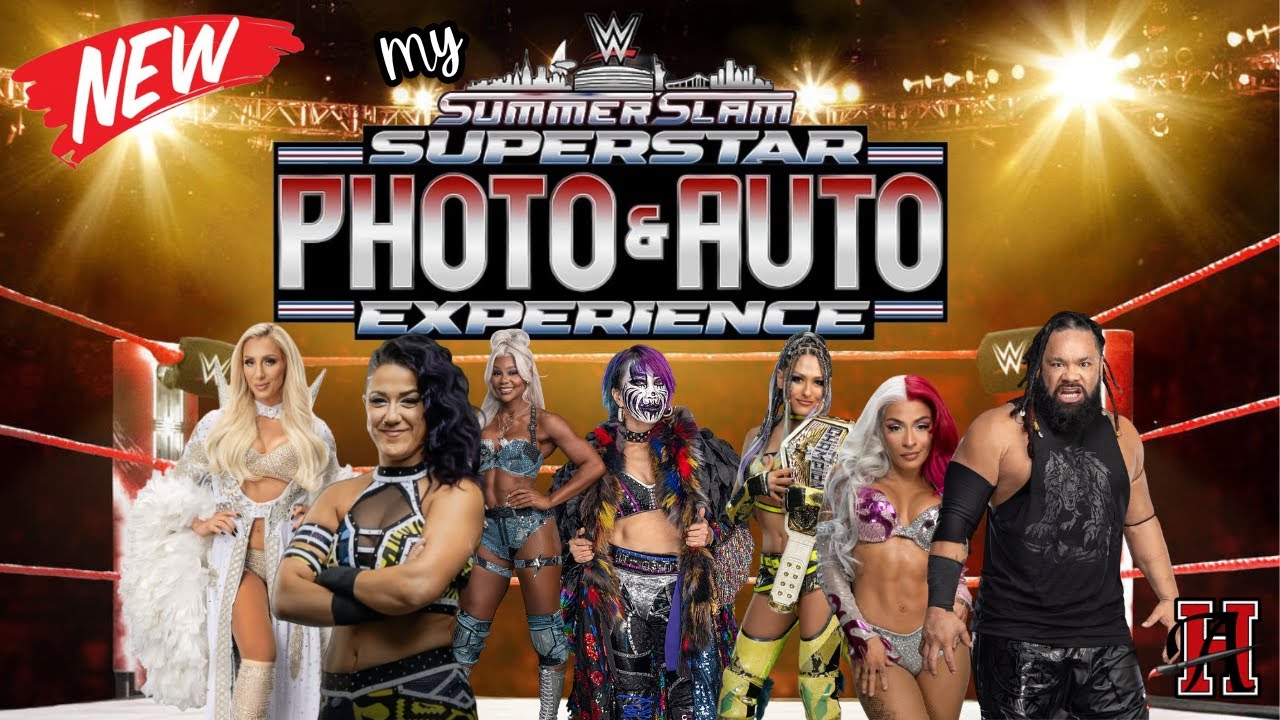 My SummerSlam Superstar Photo & Auto Experience